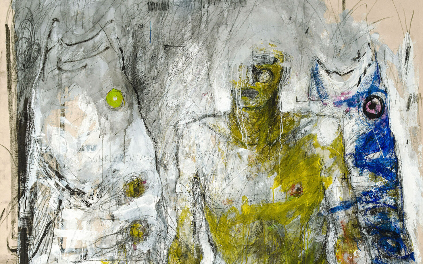 Dunkle Deutung von Wasser